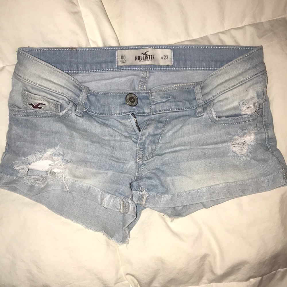 Hollister jean shorts size 00 (23)
